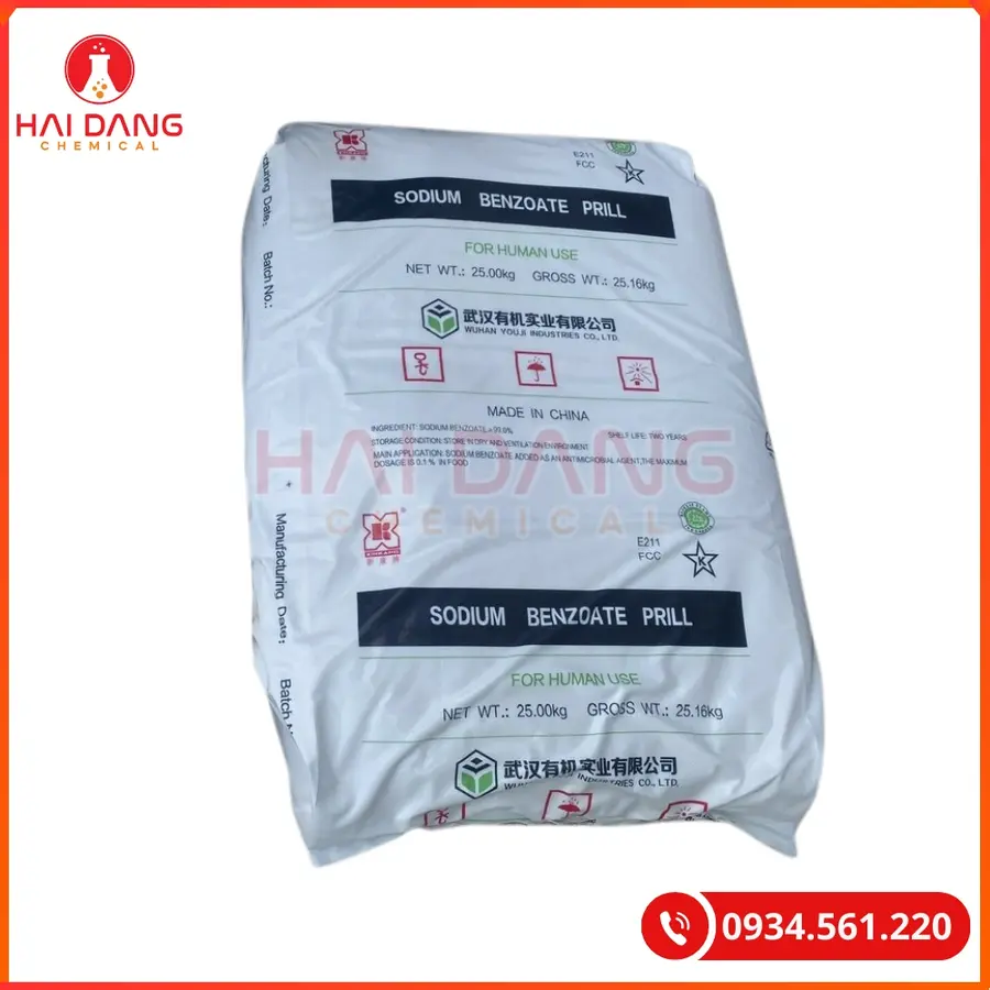 Sodium Benzoate Hà Lan | Giá Tốt Tại Quảng Ninh