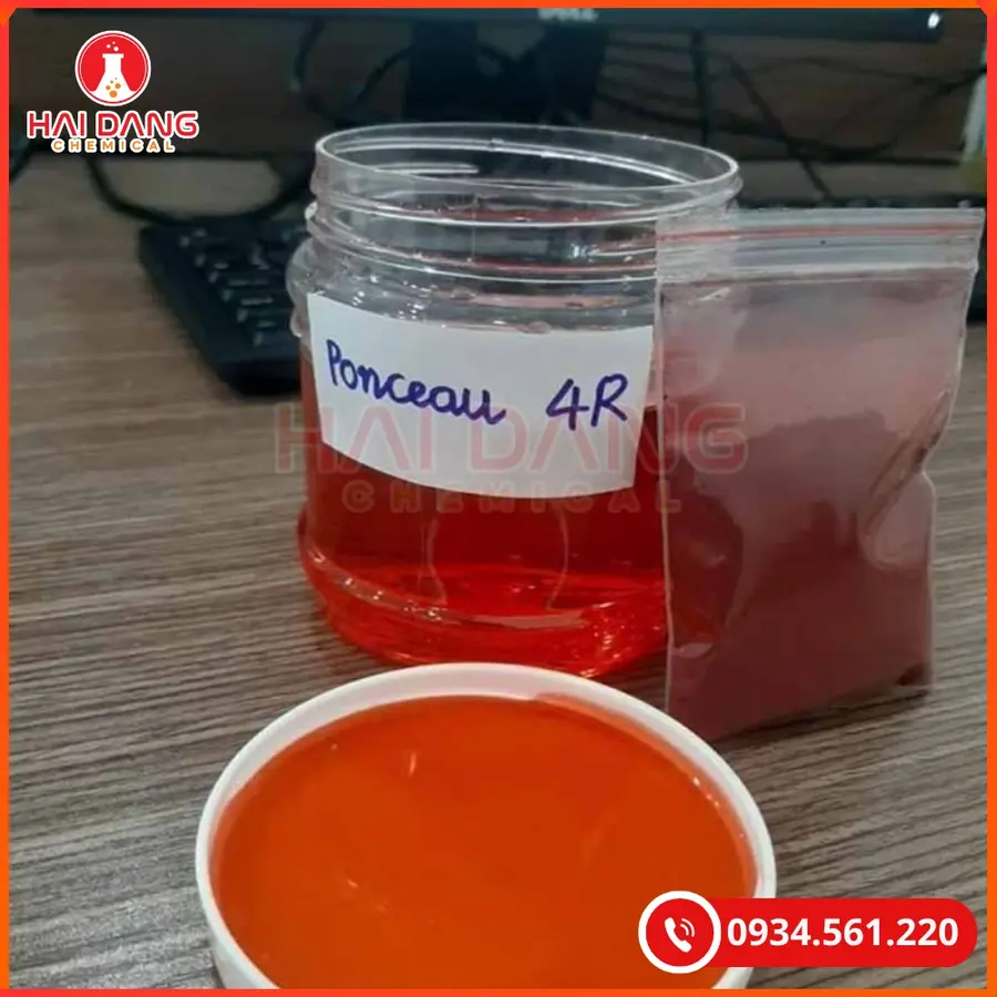 Màu Đỏ Ponceau 4R Thực Phẩm | Giá Tốt Tại Kho Quảng Ninh