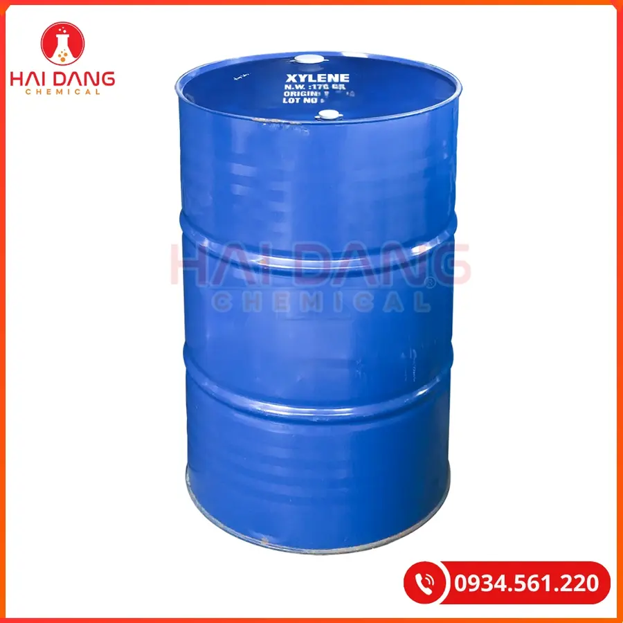 Xylene Thái Lan 179kg/Phuy Dung Môi Công Nghiệp | Giá Tốt Quảng Ninh