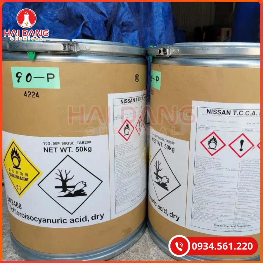 TCCA Bột/Viên Nissan Nhật Bản Hóa Chất Công Nghiệp | Giá Tốt Quảng Ninh
