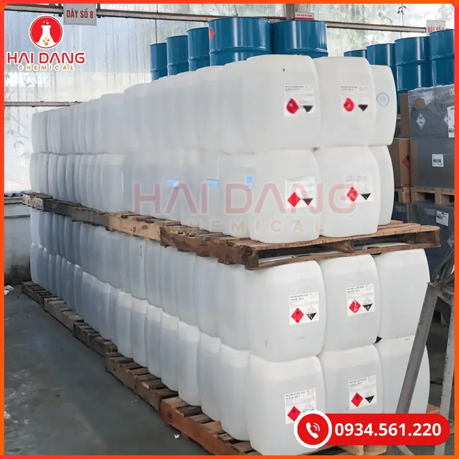Acetic Acid CH3COOH Hàn Quốc Hóa Chất Công Nghiệp | Giá Tốt Quảng Ninh