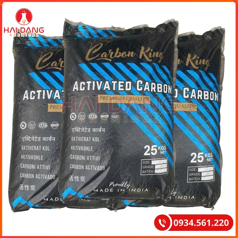 Than Hoạt Tính Hạt CKB Plus Iodine 500 Min Lọc Nước Công Nghiệp | Giá Tốt Quảng Ninh