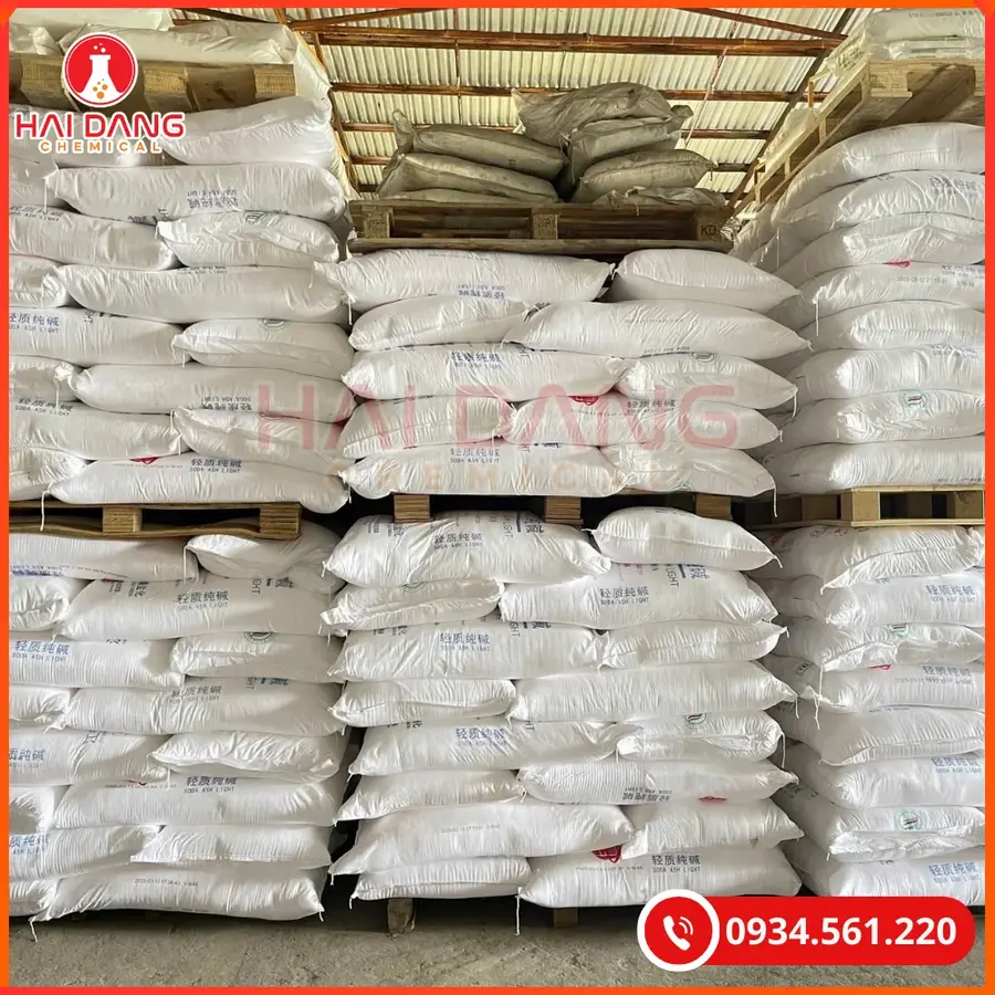 Soda Ash Light Trung Quốc Nguyên Liệu Tẩy Rửa | Giá Tốt Tại Kho Quảng Ninh