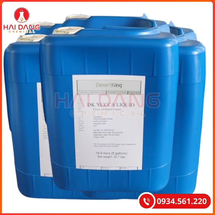 Yucca Bột Mỹ Thùng 25kg Khử Mùi Xử Lý Nước | Giá Tốt Tại Kho Quảng Ninh
