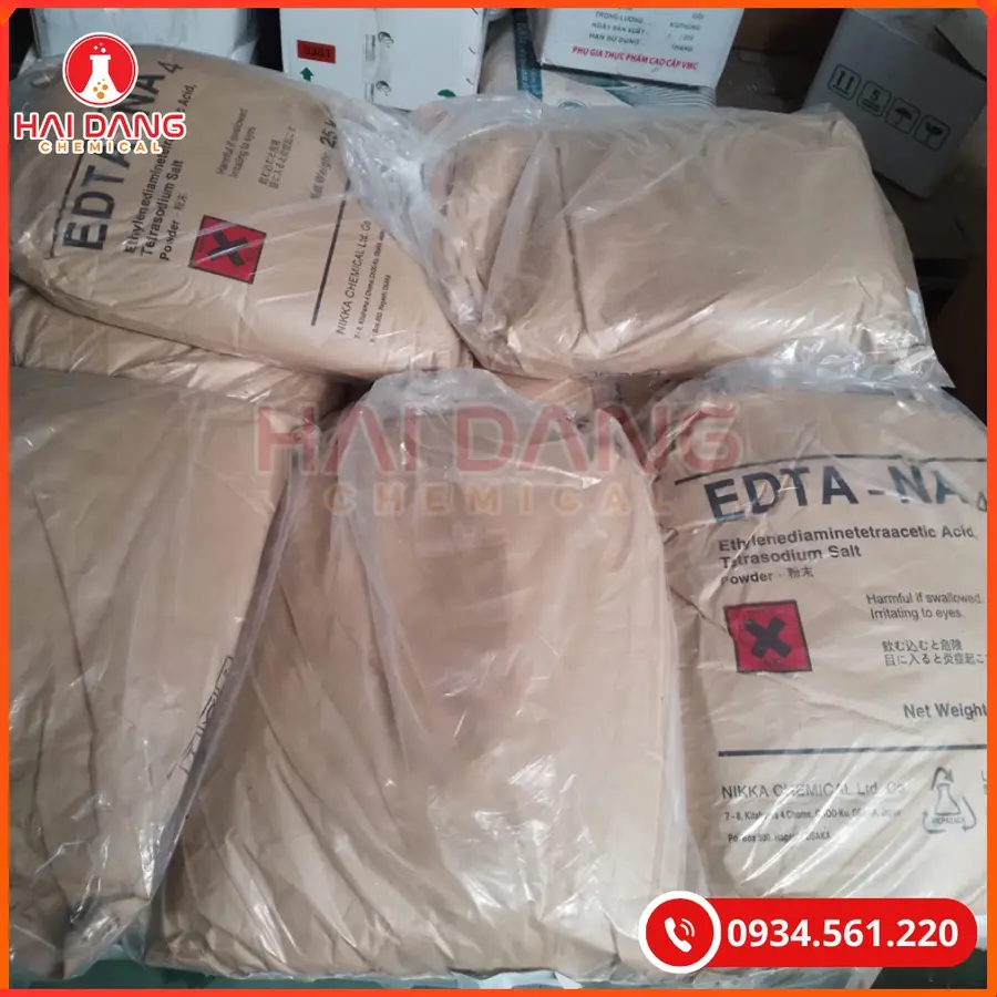 EDTA 4NA Trung Quốc Nhật Bản Xử Lý Nước Công Nghiệp | Giá Tốt Tại Kho Quảng Ninh