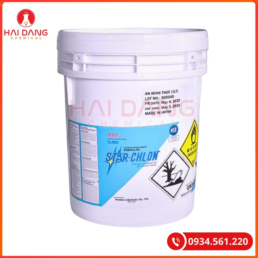 Clorin Nankai 70% Nhật Bản Thùng 45kg Khử Trùng Hồ Bơi | Giá Tốt Quảng Ninh