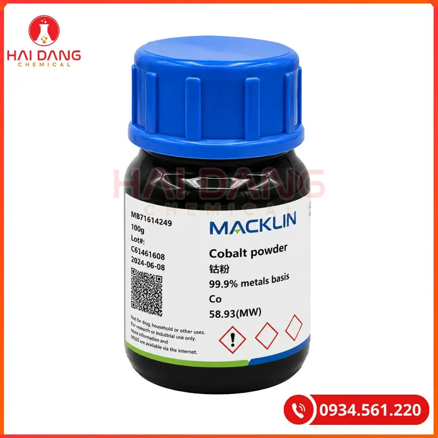 Cobalt Macklin 50g Hóa Chất Thí Nghiệm | Giá Tốt Quảng Ninh
