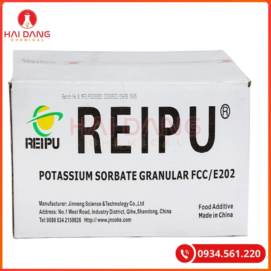 Potassium Sorbate | Giá Tốt Tại Quảng Ninh