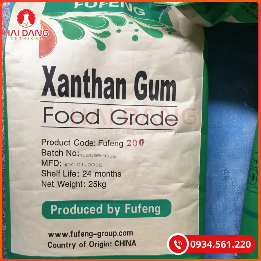 Xanthan Gum F80 Thực Phẩm | Giá Tốt Tại Kho Quảng Ninh
