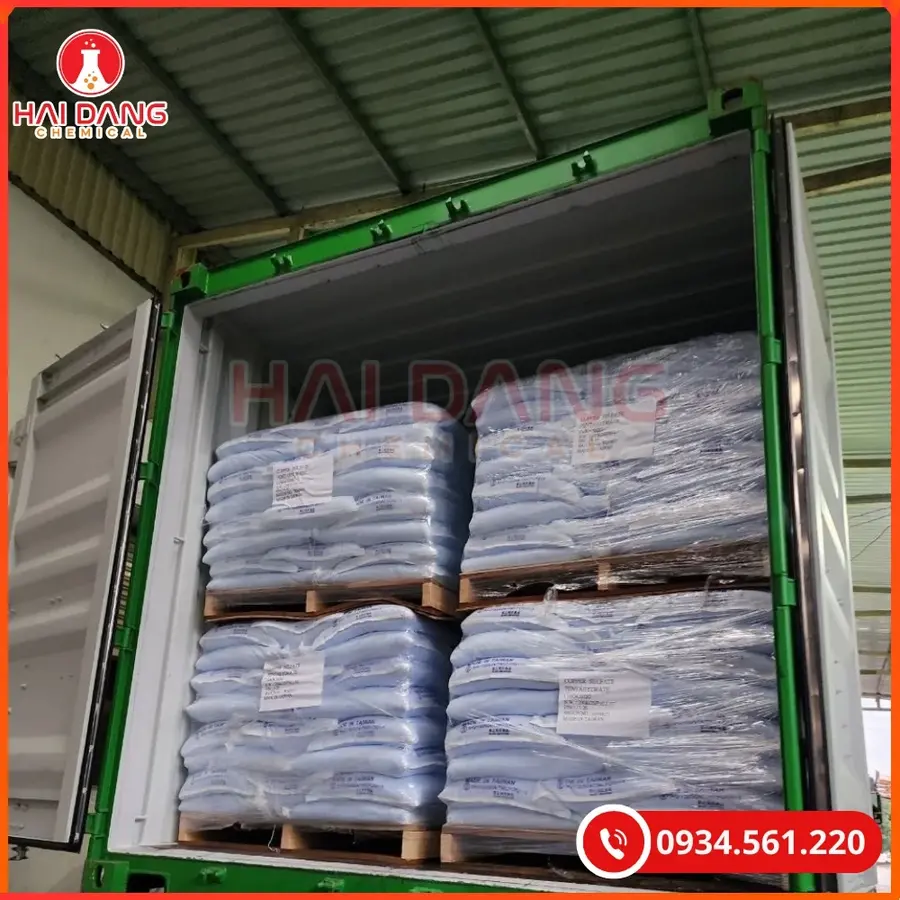 Đồng Sulfate Đài Loan 25kg Hóa Chất Công Nghiệp | Giá Tốt Quảng Ninh