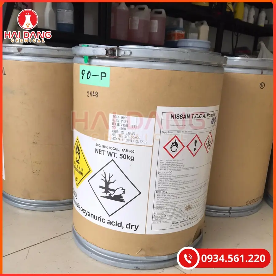 TCCA Bột/Viên Nissan Nhật Bản Hóa Chất Công Nghiệp | Giá Tốt Quảng Ninh