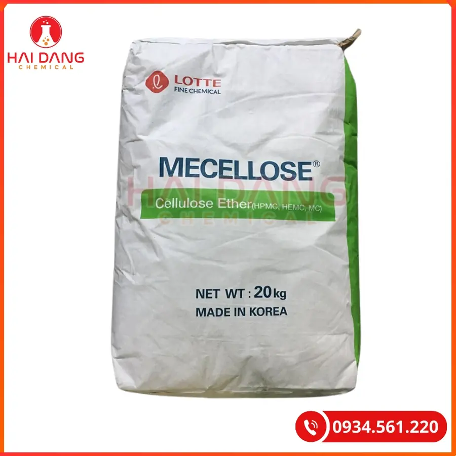 HEC Hàn Quốc Hydroxyethyl Cellulose Nguyên Liệu Tẩy Rửa | Giá Tốt Tại Kho Quảng Ninh