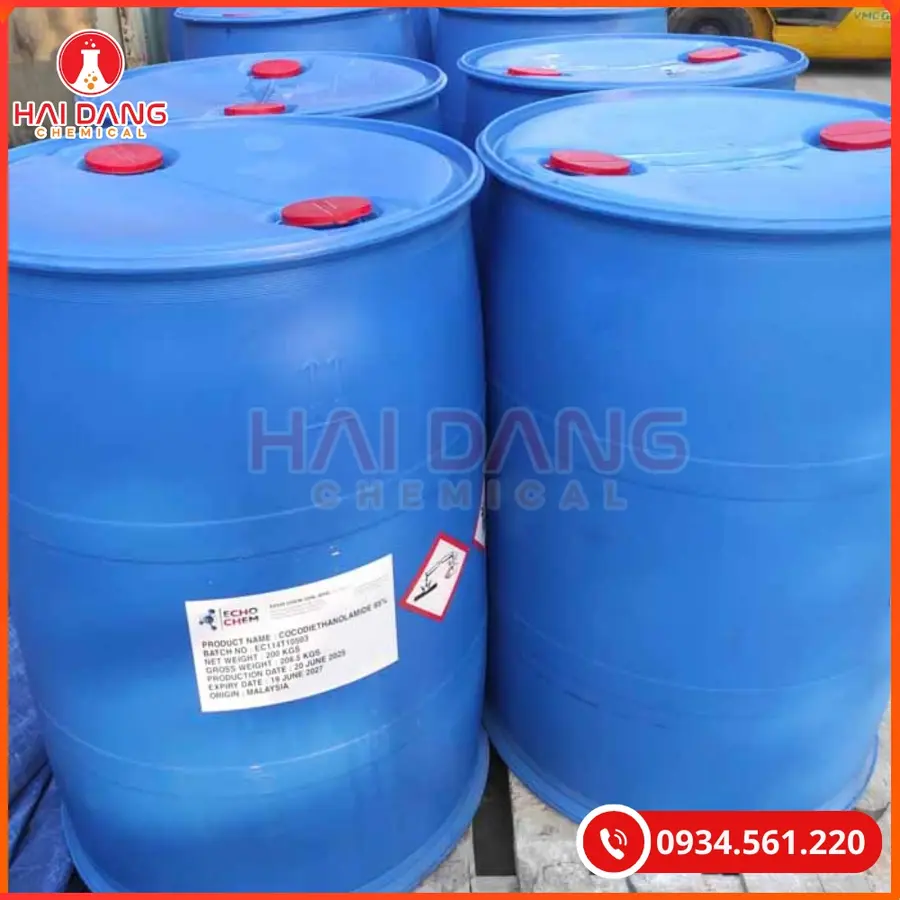 Cocodiethanolamide CDE Malaysia Nguyên Liệu Tẩy Rửa | Giá Tốt Tại Kho Quảng Ninh
