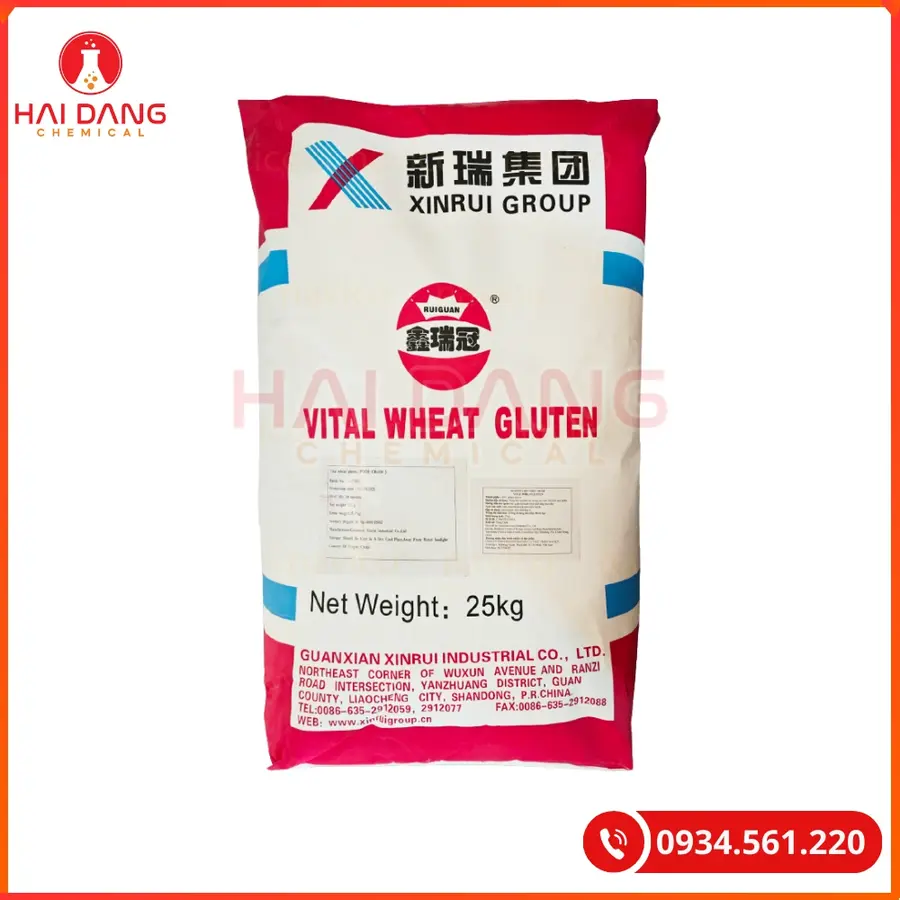 Vital Wheat Gluten Trung Quốc Thực Phẩm | Giá Tốt Tại Kho Quảng Ninh