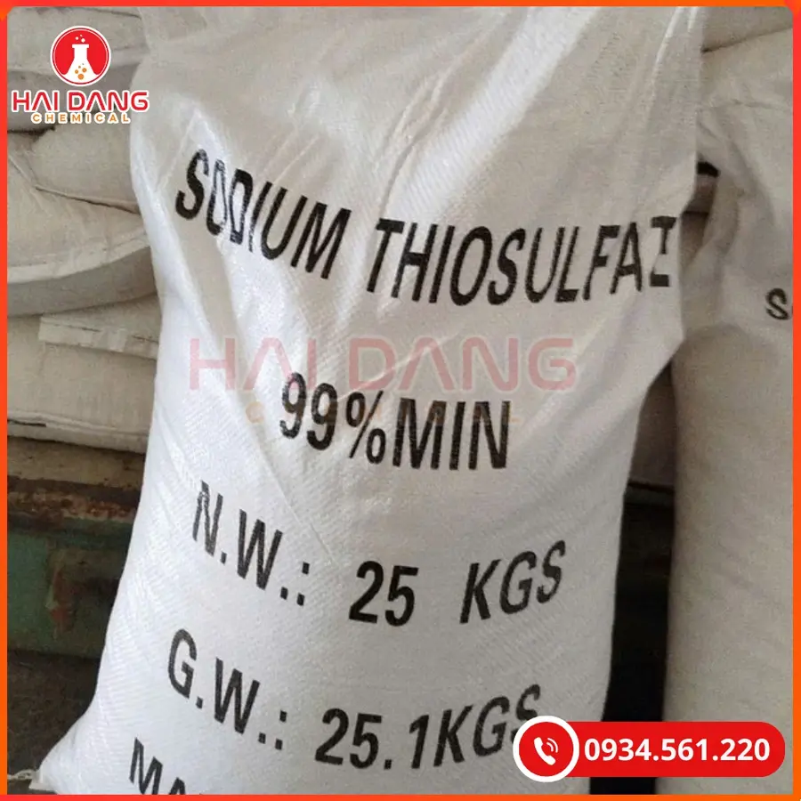 Sodium Thiosulfate Trung Quốc Bao 25kg Khử Clo | Giá Tốt Tại Kho Quảng Ninh