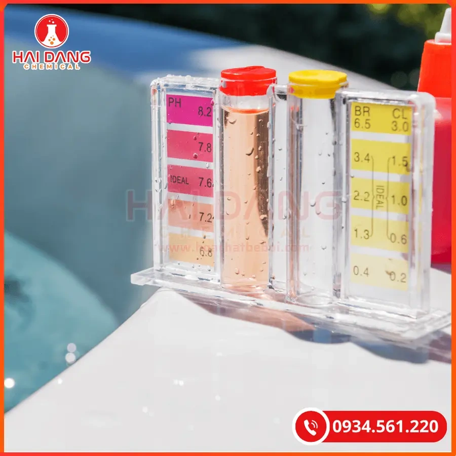 Bộ Test Nước Hồ Bơi 2 Trong 1 SE23 Đo Clorin Và pH | Giá Tốt Quảng Ninh