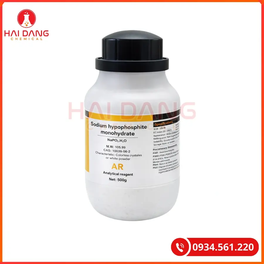 Sodium Hypophosphite Xilong 500g Hóa Chất Thí Nghiệm | Giá Tốt Quảng Ninh