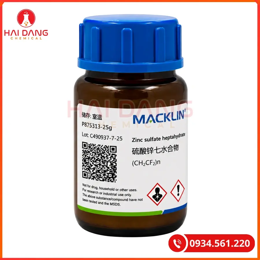 Poly(Vinylidene Fluoride) Macklin 25g Hóa Chất Thí Nghiệm | Giá Tốt Quảng Ninh