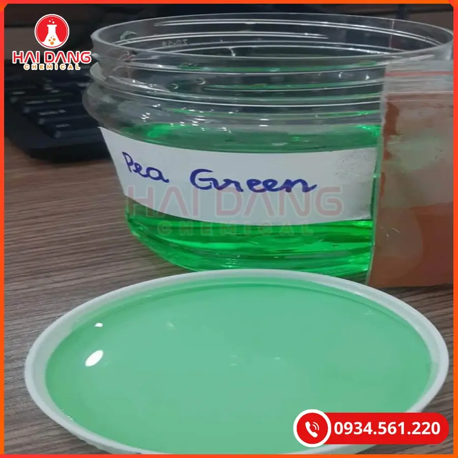 Màu Xanh Pea Green Thực Phẩm | Giá Tốt Tại Kho Quảng Ninh