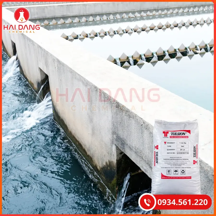 Hạt Trao Đổi Ion Cation Tulsion T42Na Thermax Làm Mềm Nước | Giá Tốt Quảng Ninh
