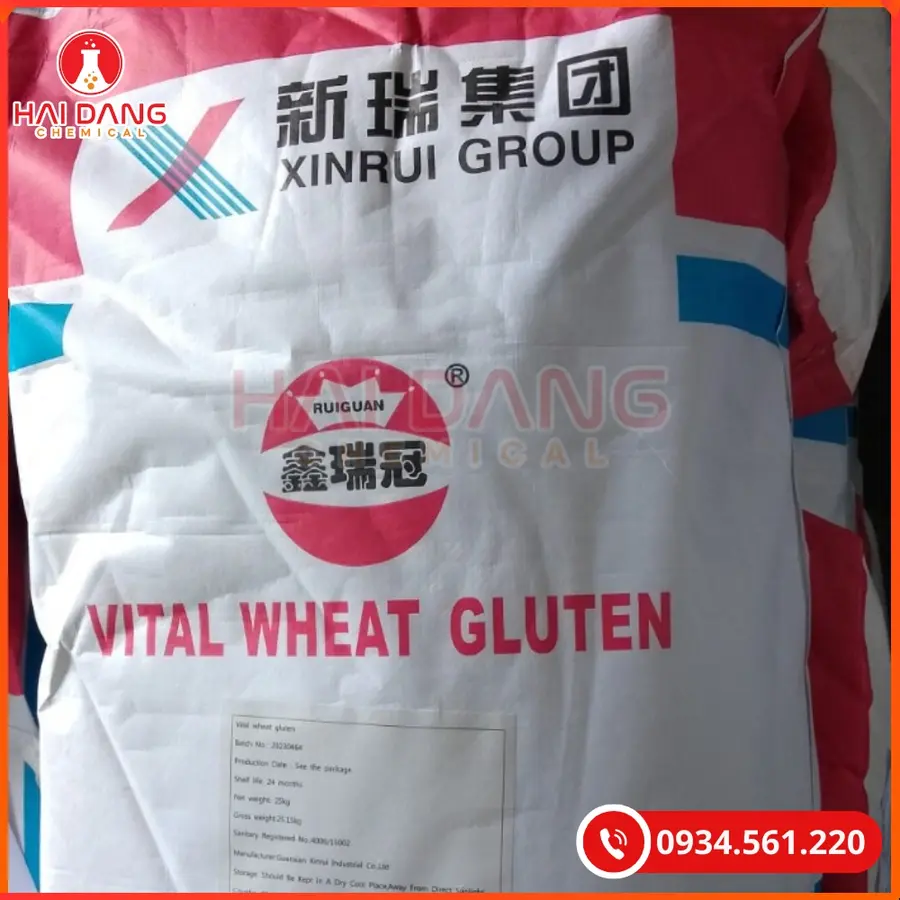 Vital Wheat Gluten Trung Quốc Thực Phẩm | Giá Tốt Tại Kho Quảng Ninh