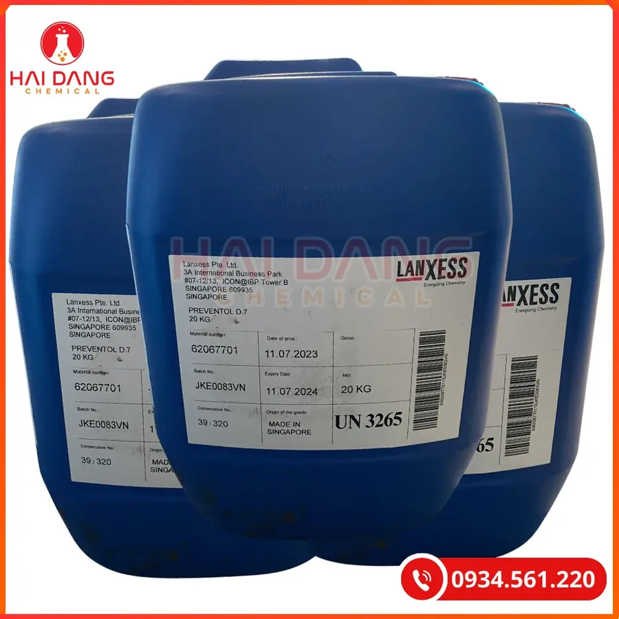 Chất Bảo Quản D7 Singapore Nguyên Liệu Tẩy Rửa Giá Tốt Quảng Ninh
