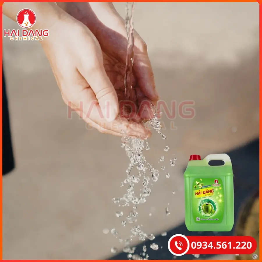 Sữa Rửa Tay Hải Đăng Hương Táo Việt Nam 10 Lít Can 500ml Chai | Giá Tốt Quảng Ninh