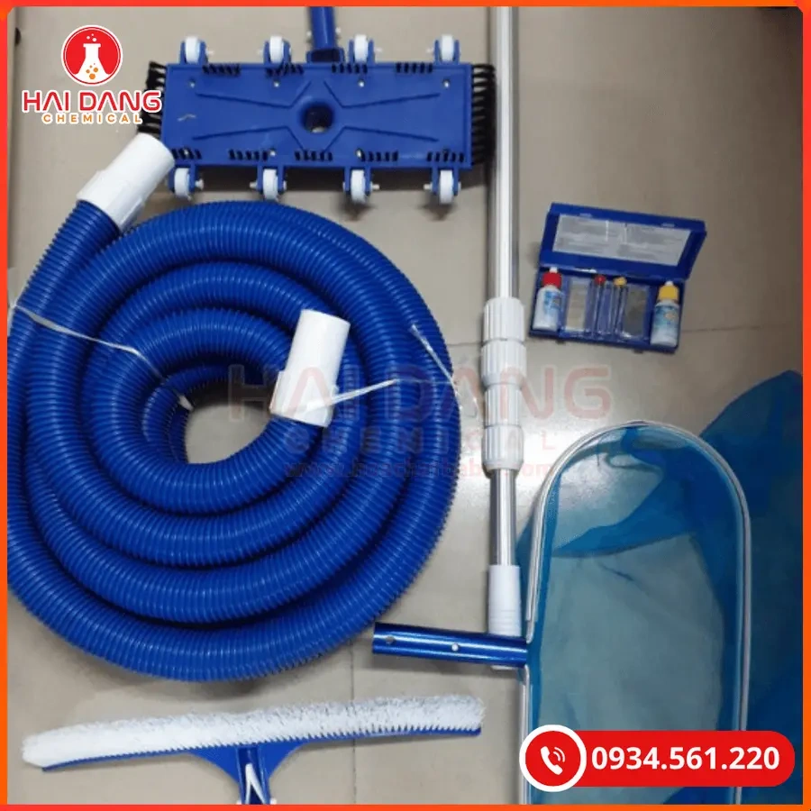 Bộ Vệ Sinh Bể Bơi 6 Món Cao Cấp Đầy Đủ Dụng Cụ | Giá Tốt Quảng Ninh