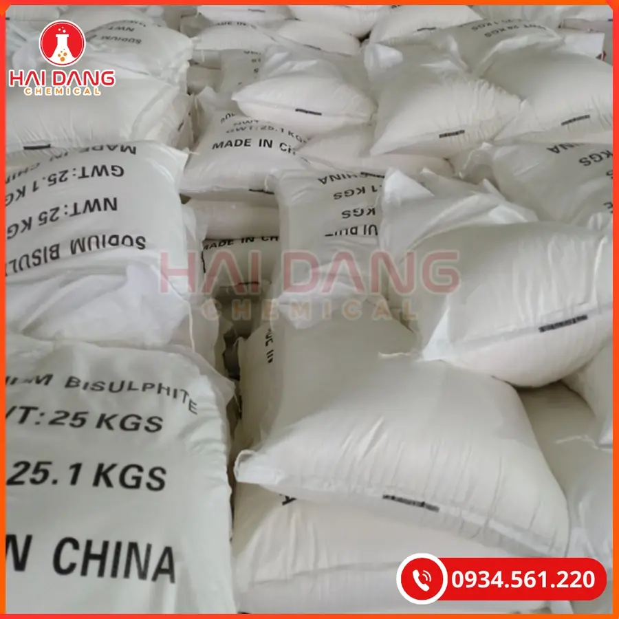 Sodium Bisulfite NaHSO3 Trung Quốc Khử Clo Xử Lý Nước | Giá Tốt Quảng Ninh