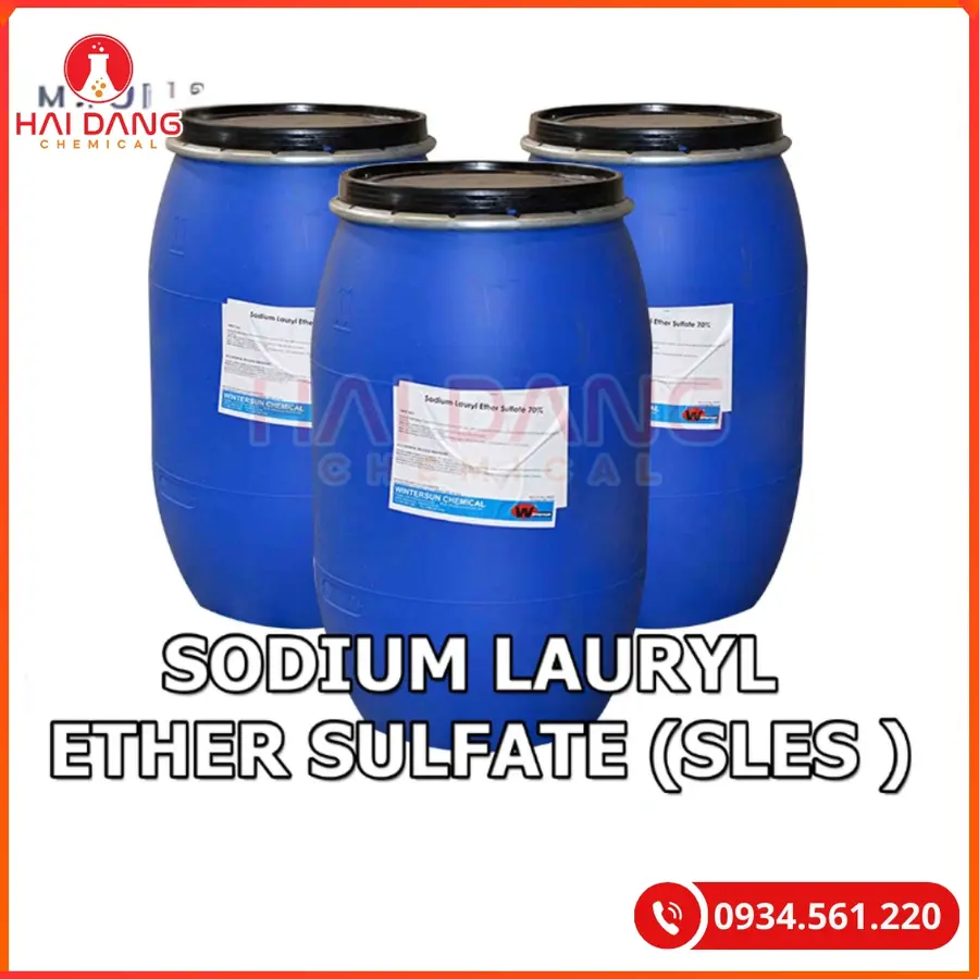 SLES Sodium Laureth Sulfate Trung Quốc | Giá Tốt Tại Kho Quảng Ninh