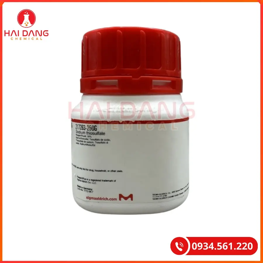 Sodium Thiosulfate Sigma 500g Hóa Chất Thí Nghiệm | Giá Tốt Quảng Ninh