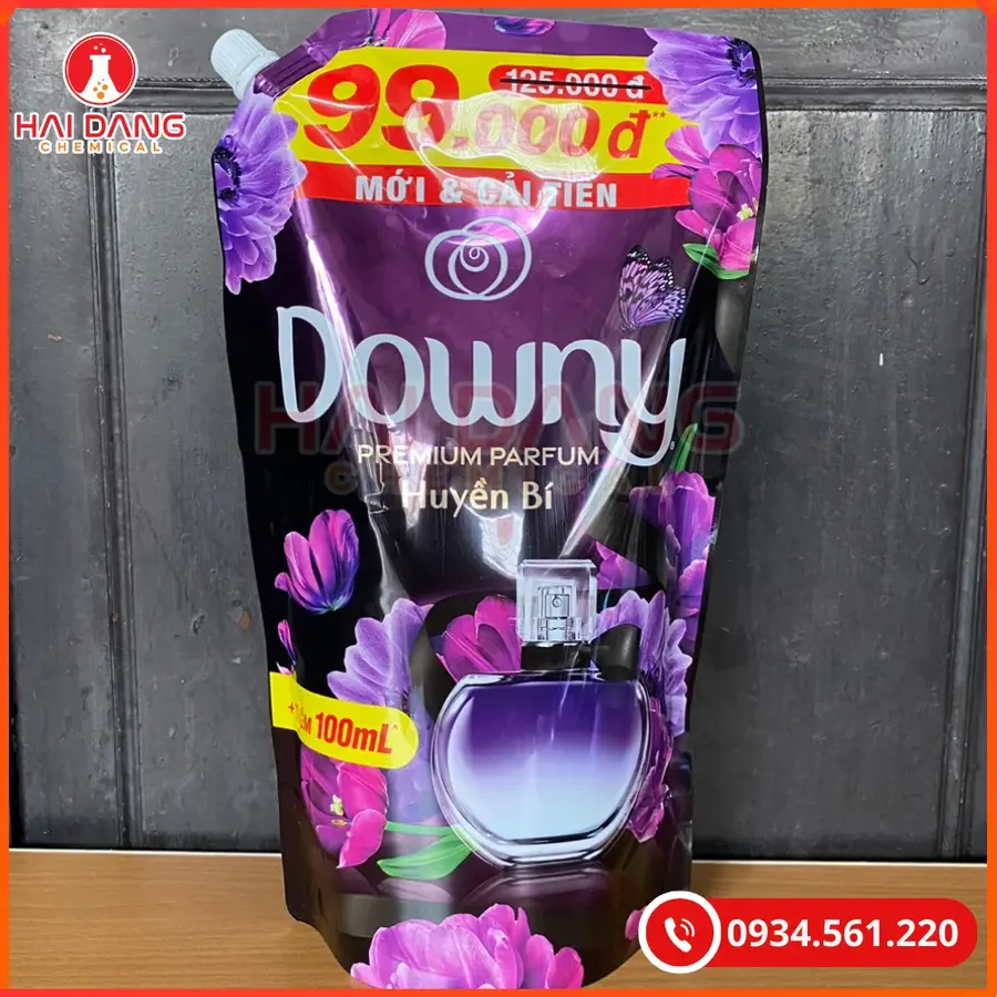 Tinh Dầu Xịt Thơm Hương Downy 1 Lít Chai Cho Hóa Chất Tẩy Rửa | Giá Tốt Quảng Ninh