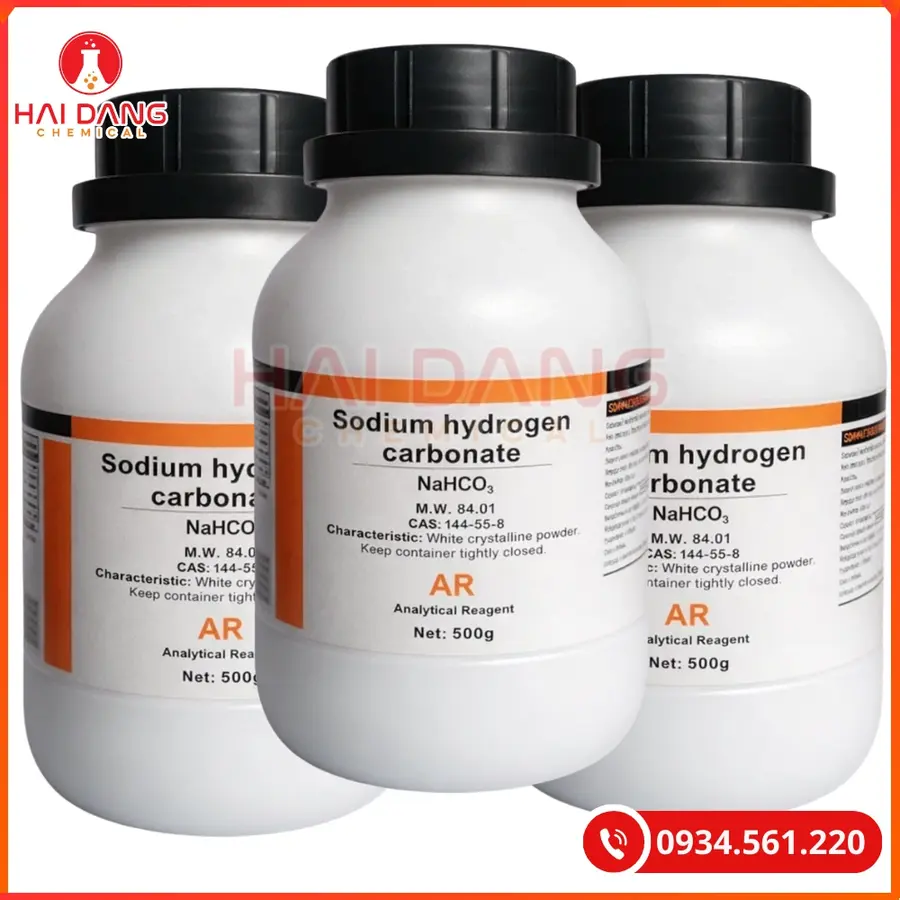 Sodium Bicarbonate Xilong 500g Hóa Chất Thí Nghiệm | Giá Tốt Quảng Ninh