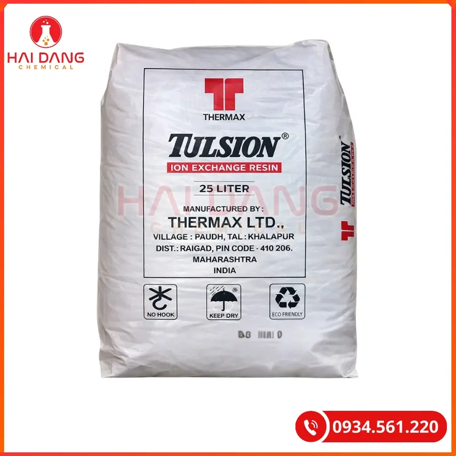 Hạt Trao Đổi Ion Cation Tulsion T52Na Thermax Làm Mềm Nước | Giá Tốt Quảng Ninh