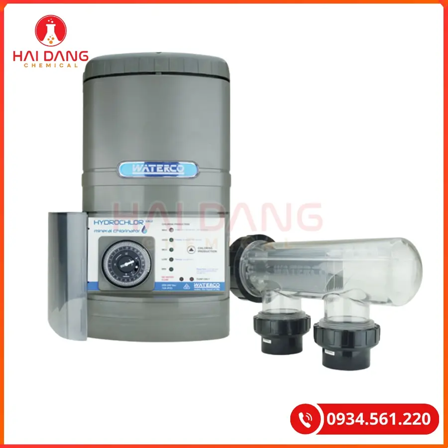 Máy Điện Phân Muối Waterco Hydrochlor MK3 Chính Hãng Cho Hóa Chất Bể Bơi | Giá Tốt Quảng Ninh