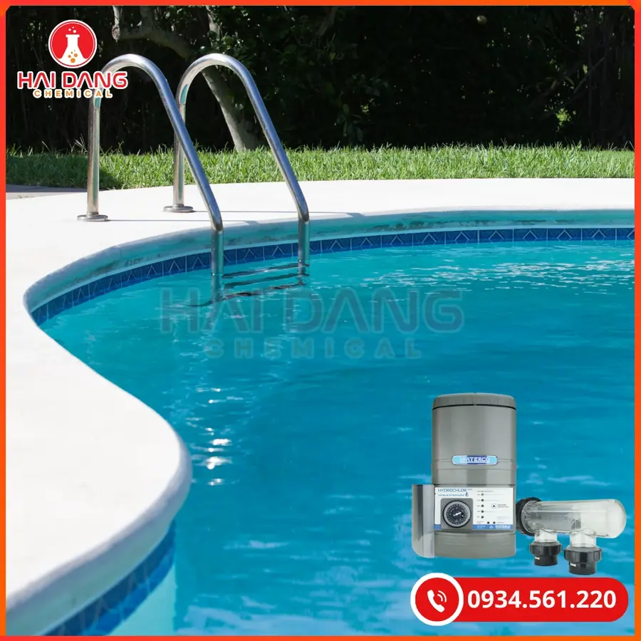 Máy Điện Phân Muối Waterco Hydrochlor MK3 Chính Hãng Cho Hóa Chất Bể Bơi | Giá Tốt Quảng Ninh