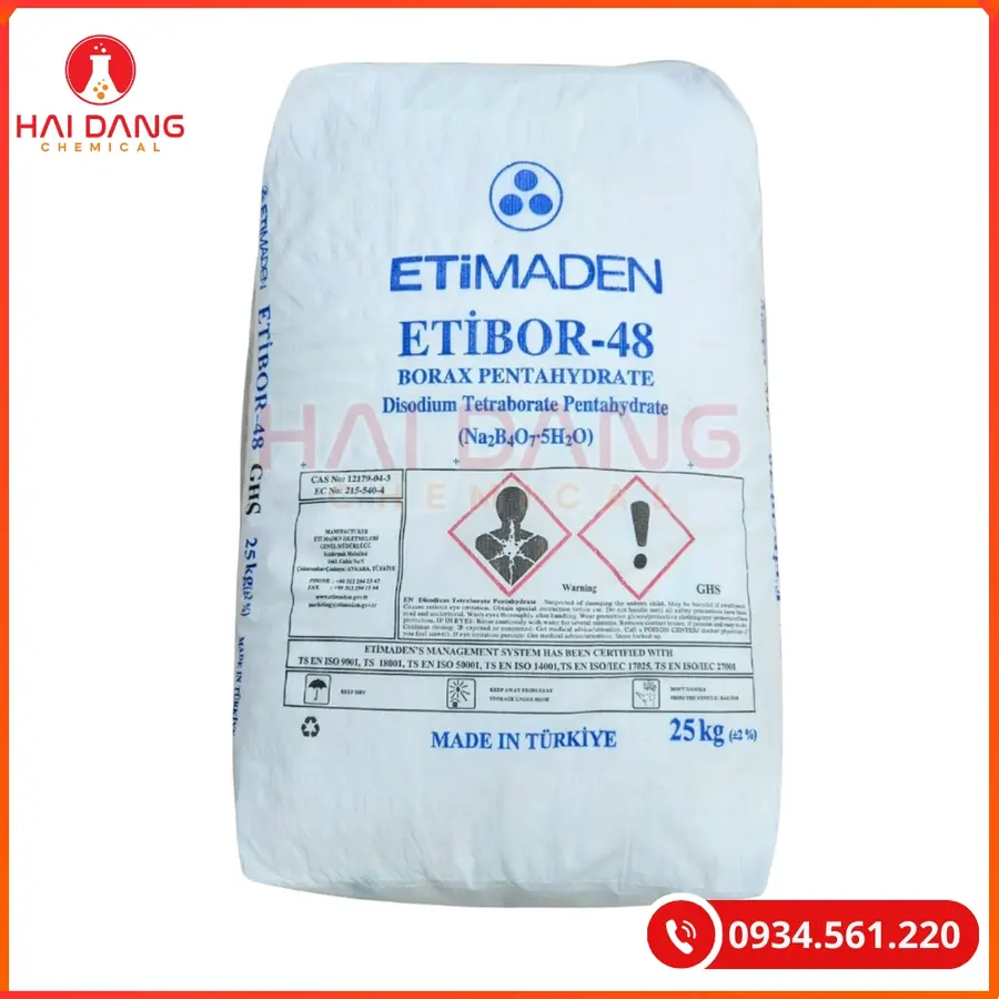 Acid Boric Thổ Nhĩ Kỳ 25kg Hóa Chất Công Nghiệp | Giá Tốt Quảng Ninh
