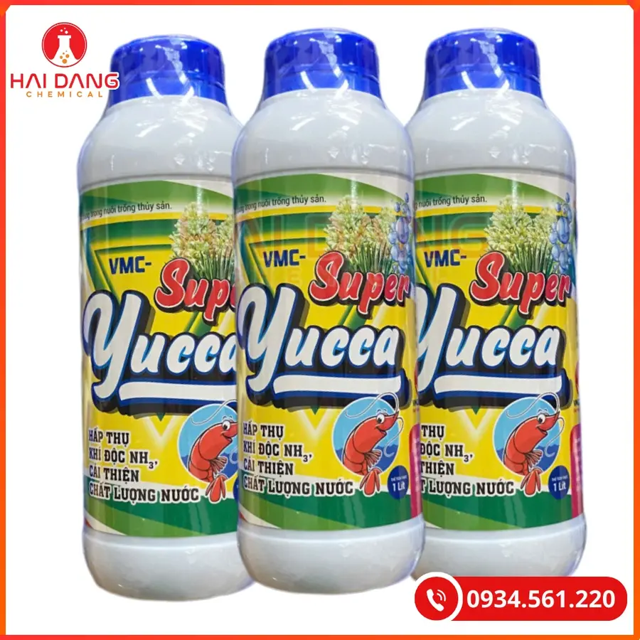 Supper Yucca Chai 1L Xử Lý Khí Độc Ao Nuôi | Giá Tốt Tại Kho Quảng Ninh
