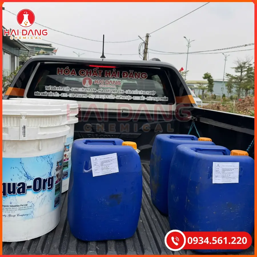 Acid Clohydric HCl Việt Nam 30kg Hóa Chất Công Nghiệp | Giá Tốt Quảng Ninh