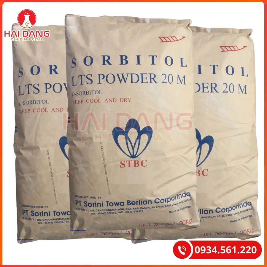 Sorbitol Bột Indonesia Thực Phẩm | Giá Tốt Tại Kho Quảng Ninh