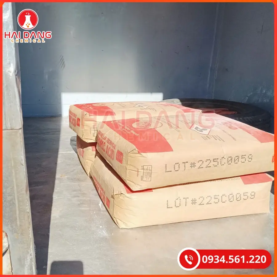 Acid Boric H3BO3 Mỹ 25kg Hóa Chất Công Nghiệp | Giá Tốt Quảng Ninh