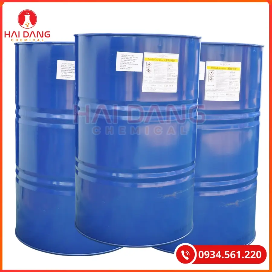 Methyl Acetate China 190kg/Phuy Dung Môi Công Nghiệp | Giá Tốt Quảng Ninh