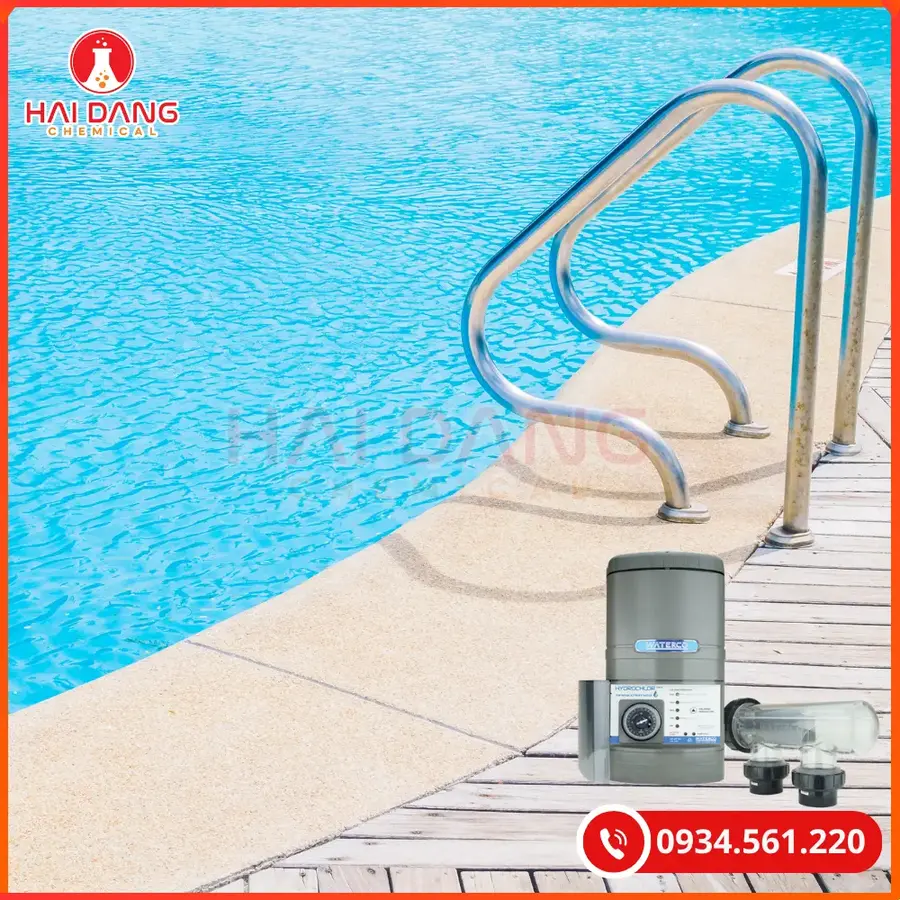 Máy Điện Phân Muối Waterco Hydrochlor MK3 Chính Hãng Cho Hóa Chất Bể Bơi | Giá Tốt Quảng Ninh