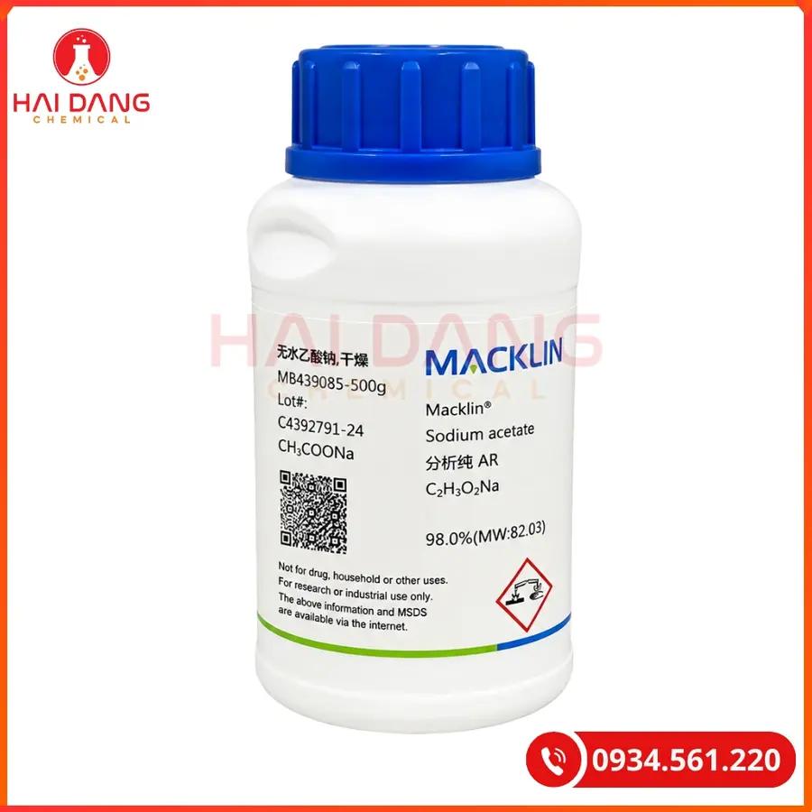 Maleic Anhydride Macklin 500g Hóa Chất Thí Nghiệm | Giá Tốt Quảng Ninh