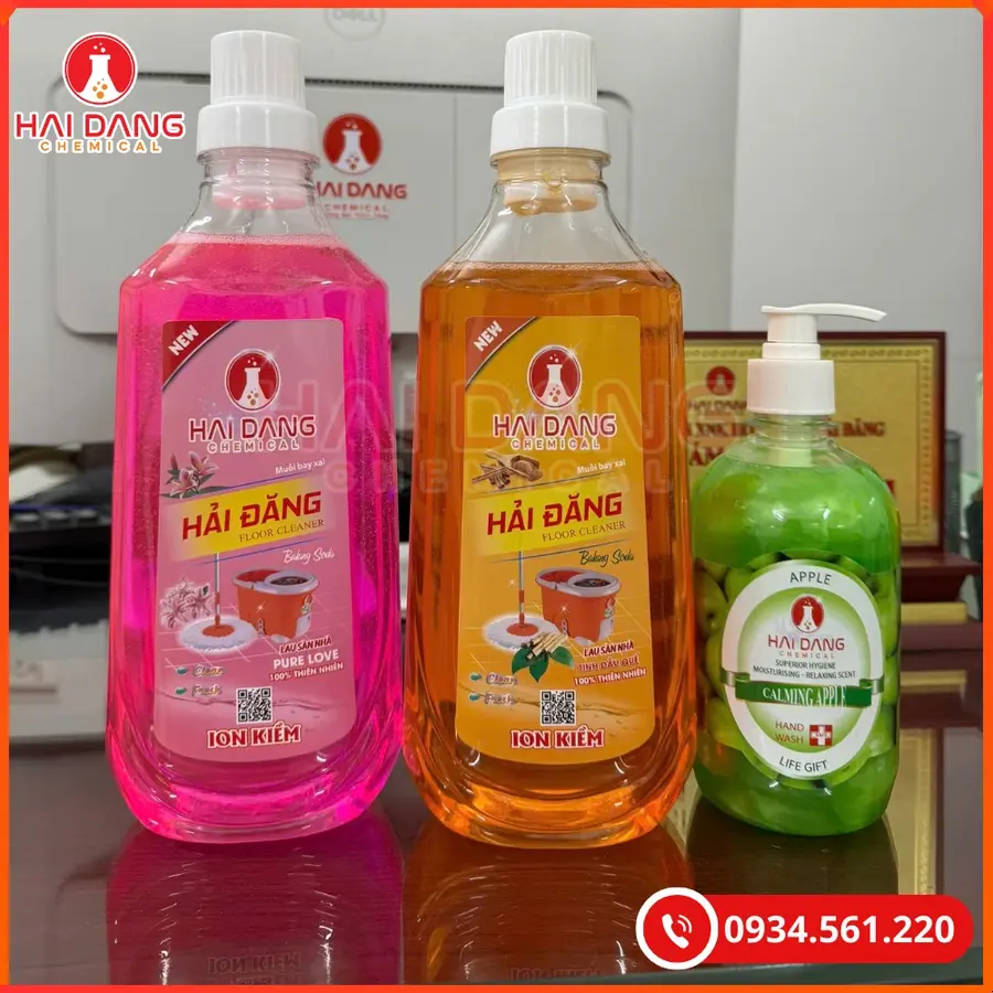 Nước Lau Sàn Hải Đăng Hương Quế Việt Nam 10 Lít Can 1 Lít Chai | Giá Tốt Quảng Ninh