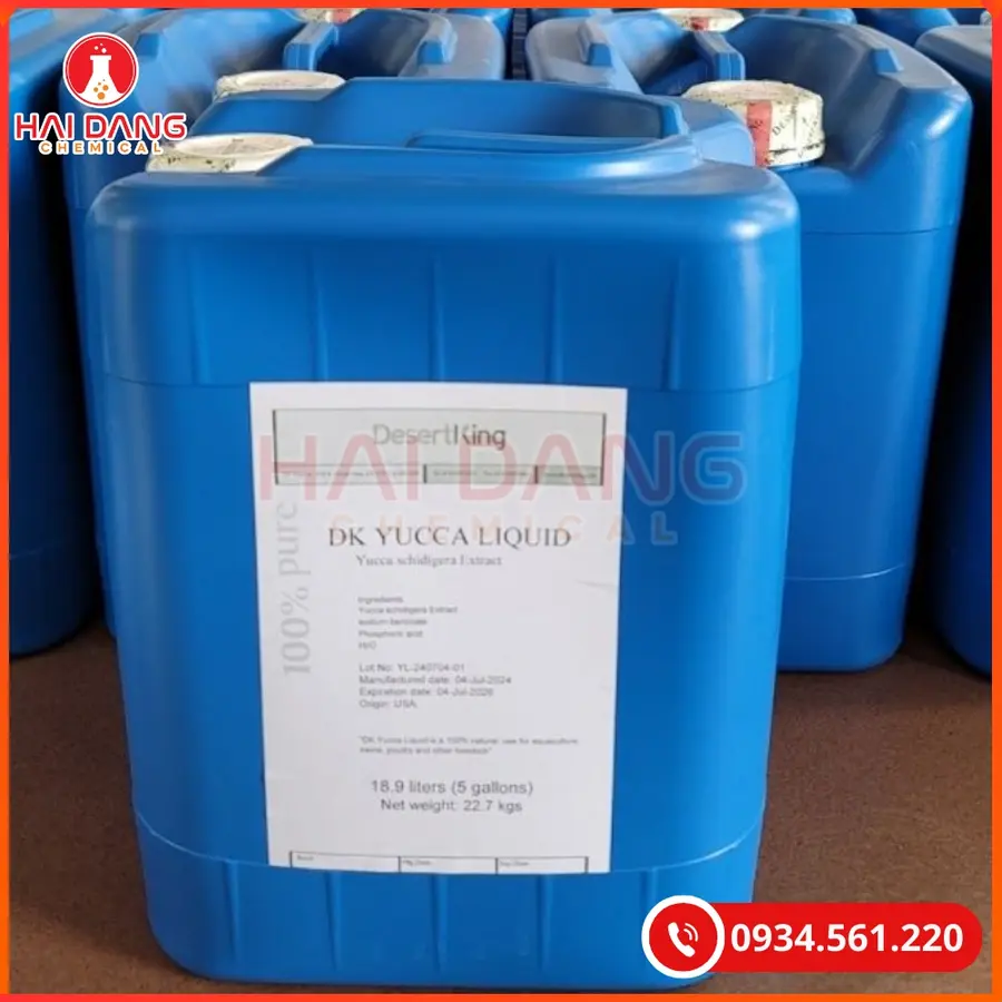 Yucca Bột Mỹ Thùng 25kg Khử Mùi Xử Lý Nước | Giá Tốt Tại Kho Quảng Ninh