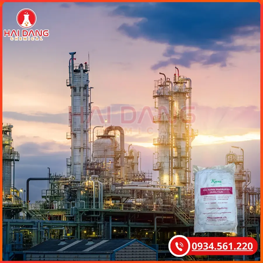 Zinc Sulphate ZnSO4 Trung Quốc Hóa Chất Công Nghiệp | Giá Tốt Quảng Ninh