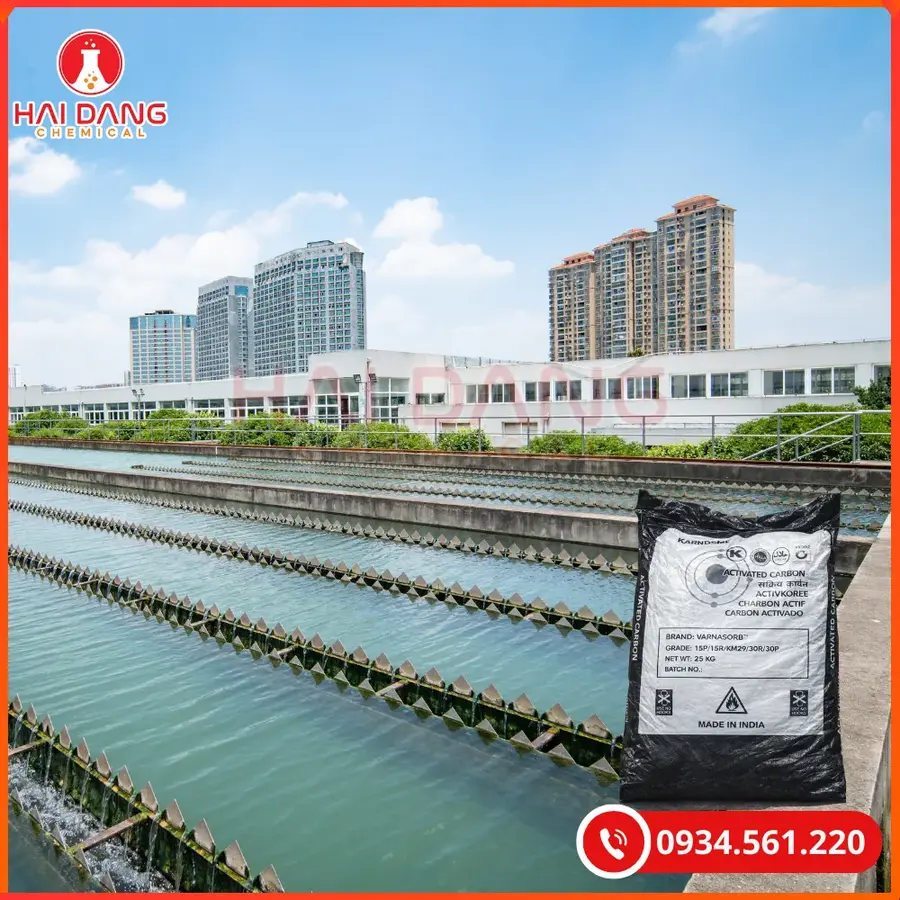 Than Hoạt Tính Bột Varnasorb 200 Mesh Khử Màu Nước | Giá Tốt Quảng Ninh