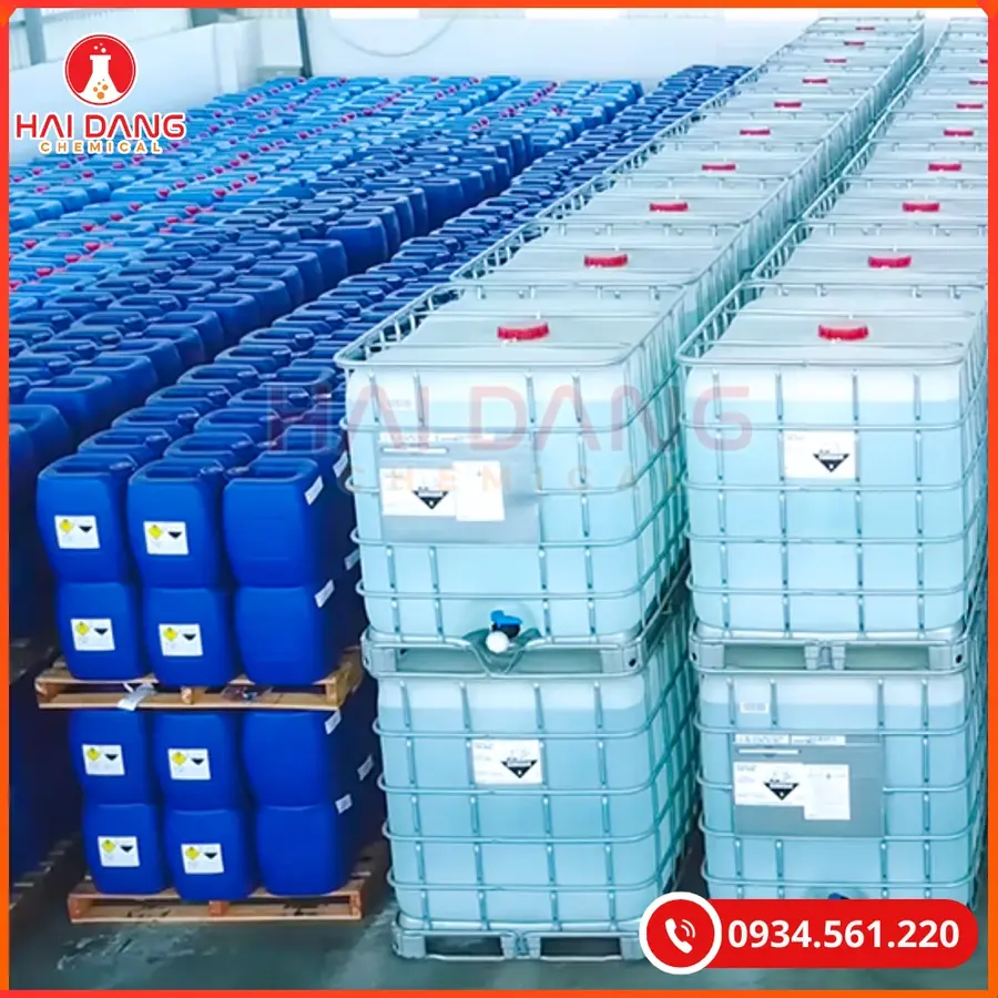 Javen 7-12% NaClO Việt Nam Can 30Kg Khử Trùng Nước | Giá Tốt Quảng Ninh