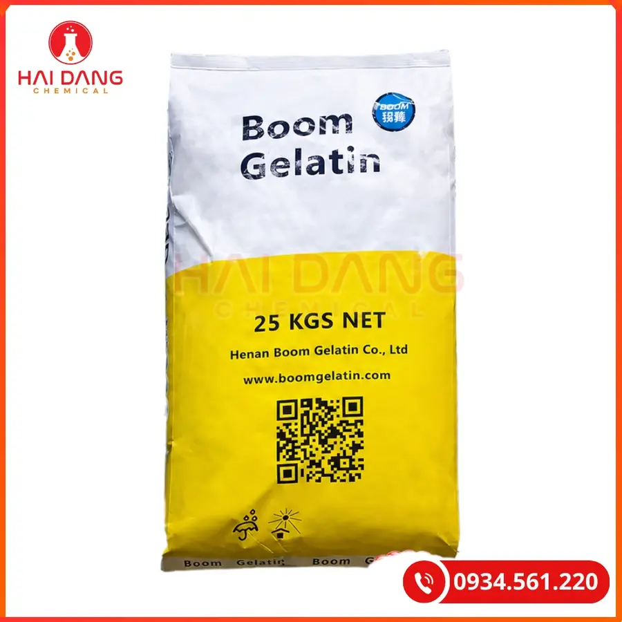 Gelatin 180 Bloom Trung Quốc Thực Phẩm | Giá Tốt Tại Kho Quảng Ninh